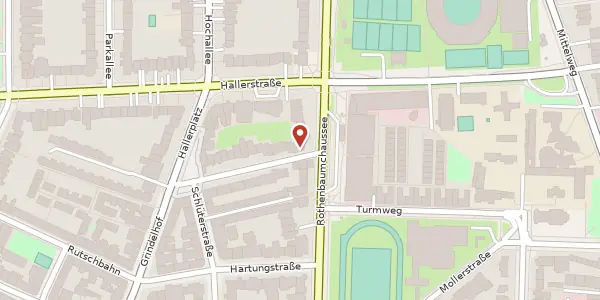 Karte der Umgebung von Hermann-Behn-Weg 2, 20146 Hamburg