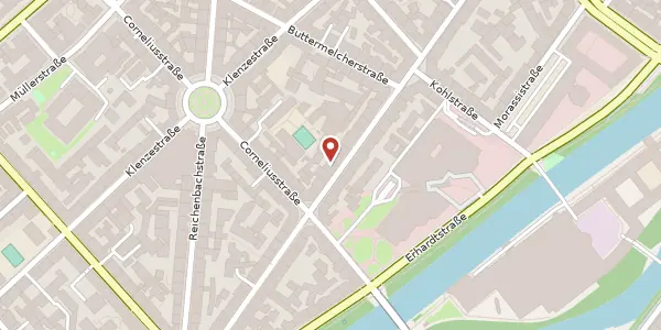 Karte der Umgebung von Baaderstr. 44, 80469 München