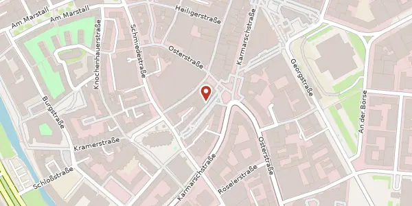 Karte der Umgebung von Grupenstraße 4, 30159 Hannover