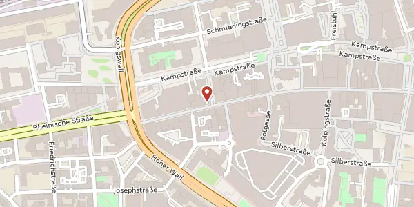 Karte der Umgebung von Westenhellweg 103, 44137 Dortmund