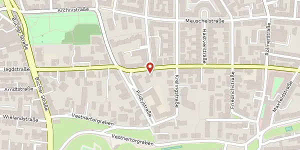 Karte der Umgebung von Pirckheimerstr. 28, 90408 Nürnberg