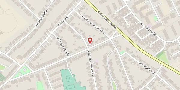 Karte der Umgebung von Kammerrathsfeldstr. 101, 40593 Düsseldorf