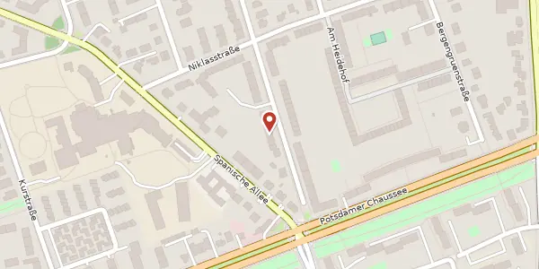 Karte der Umgebung von Ilsensteinweg 52, 14129 Berlin