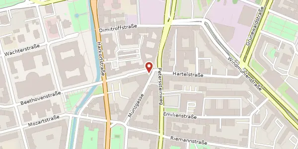 Karte der Umgebung von Münzgasse 2, 04107 Leipzig