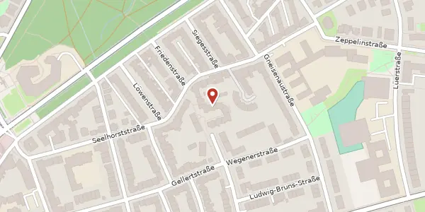 Karte der Umgebung von Plathnerstraße 66, 30175 Hannover