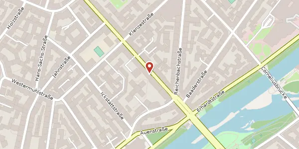 Karte der Umgebung von Fraunhoferstr. 26, 80469 München