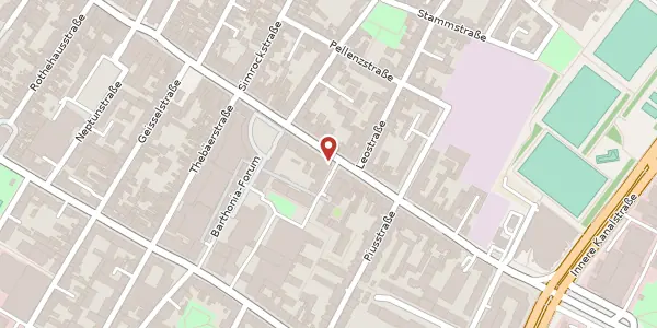 Karte der Umgebung von Venloerstr. 233, 50823 Köln