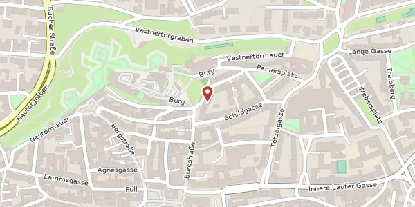 Karte der Umgebung von Burgstr. 24, 90403 Nürnberg