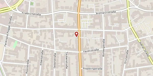Karte der Umgebung von Goethestr. 16, 59065 Hamm