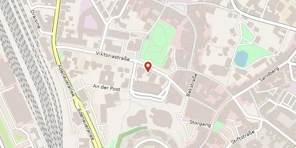 Karte der Umgebung von Viktoriastraße 9, 25524 Itzehoe