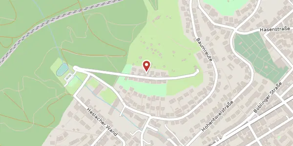 Karte der Umgebung von Elsterweg 20, 70199 Stuttgart
