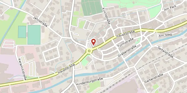 Karte der Umgebung von Hauptstraße 14, 77736 Zell
