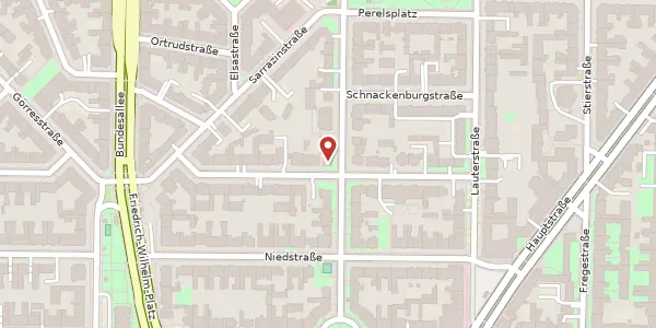 Karte der Umgebung von Albestraße 9, 12159 Berlin