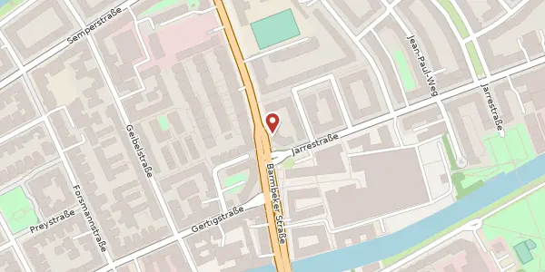 Karte der Umgebung von Barmbeker Straße 16, 22303 Hamburg