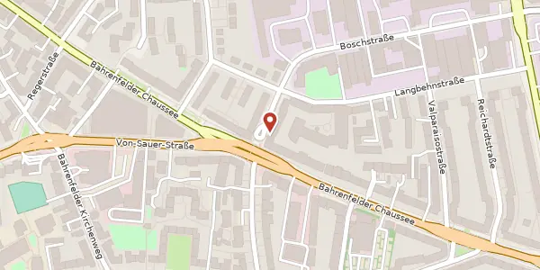 Karte der Umgebung von Boschstraße 49, 22761 Hamburg