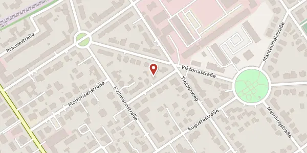 Karte der Umgebung von Sophienstraße 7, 12203 Berlin