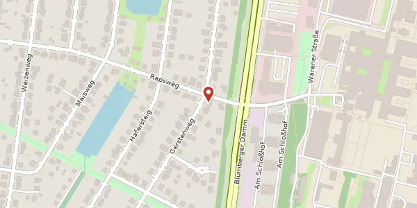 Karte der Umgebung von Gerstenweg 72, 12683 Berlin