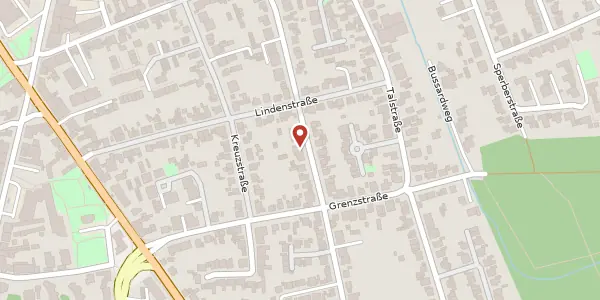 Karte der Umgebung von Pestalozzistraße 12, 40764 Langenfeld