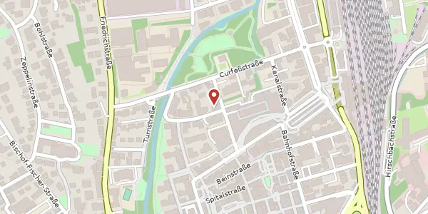 Karte der Umgebung von Wiener Straße 2, 73430 Aalen