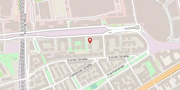 Karte der Umgebung von Londoner Str. 4, 60327 Frankfurt