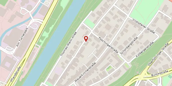 Karte der Umgebung von Pienzenauerstr. 22a, 81679 München
