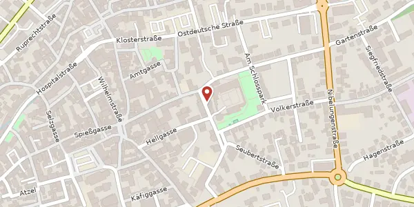Karte der Umgebung von Kästrich 9, 55232 Alzey