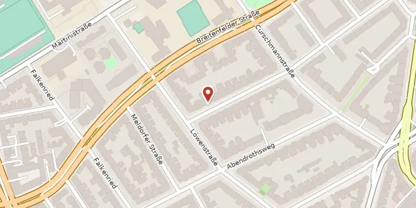 Karte der Umgebung von Husumer Str. 5, 20251 Hamburg