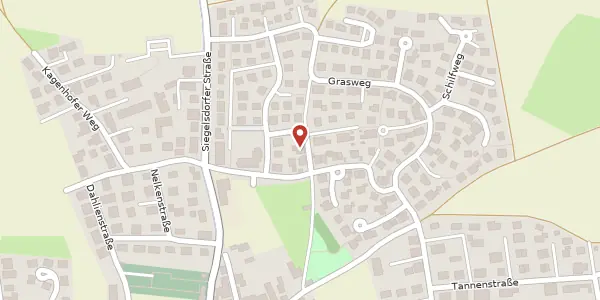 Karte der Umgebung von Am Veitsbronner Weg 23, 90556 Seukendorf