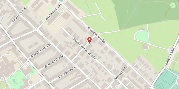 Karte der Umgebung von Hempelstraße 6, 04177 Leipzig