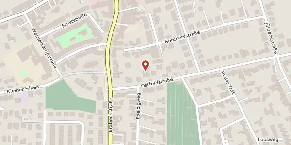 Karte der Umgebung von Ostfeldstraße 5, 30559 Hannover