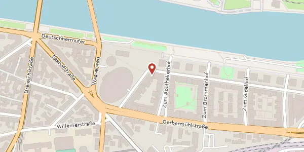 Karte der Umgebung von Walther-von-Cronberg-Platz 7, 60594 Frankfurt