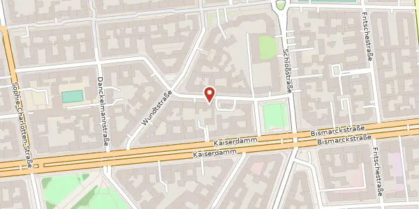 Karte der Umgebung von Horstweg 41, 14059 Berlin