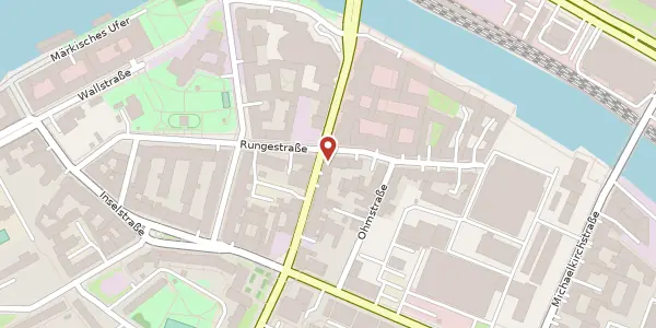 Karte der Umgebung von Brückenstraße 4, 10179 Berlin