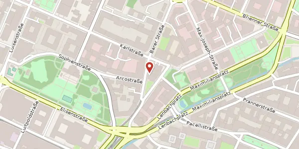 Karte der Umgebung von Ottostr. 3 / II, 80333 München
