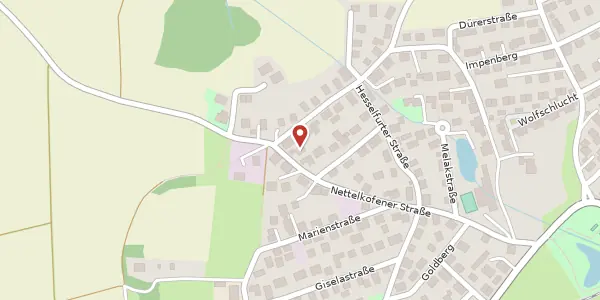 Karte der Umgebung von Nettelkofener Str. 10, 85567 Grafing