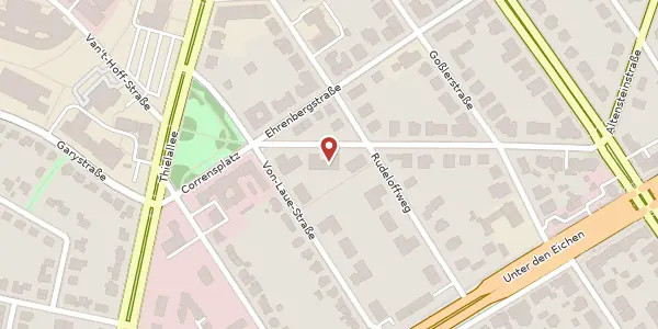 Karte der Umgebung von Ladenbergstraße 22, 14195 Berlin