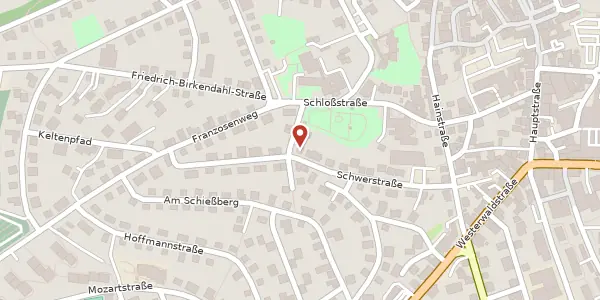 Karte der Umgebung von Schwerstr. 24, 35745 Herborn