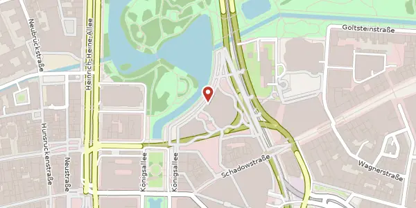 Karte der Umgebung von Königsallee 2a, 40212 Düsseldorf