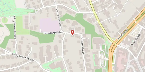 Karte der Umgebung von Lürmannstr. 34, 49076 Osnabrück