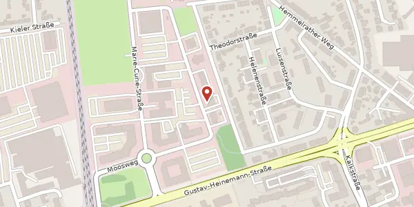 Karte der Umgebung von Max-Delbrück-Str. 12-16, 51377 Leverkusen