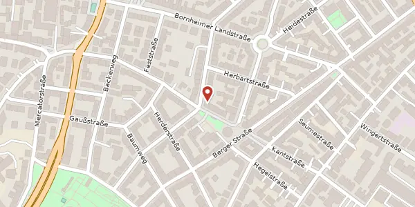 Karte der Umgebung von Elkenbachstr. 40, 60316 Frankfurt