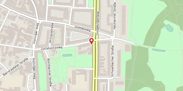 Karte der Umgebung von Vorgebirgstr. 176, 50969 Köln