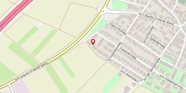 Karte der Umgebung von Schwalbenweg 50, 60437 Frankfurt