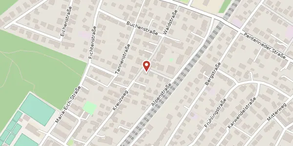 Karte der Umgebung von Lindenstr. 5 a, 82152 Krailling