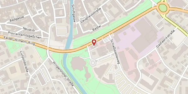 Karte der Umgebung von Kurfürstenring 4, 92224 Amberg