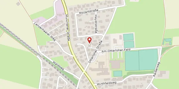 Karte der Umgebung von Otterloher Str. 7 c, 82054 Sauerlach
