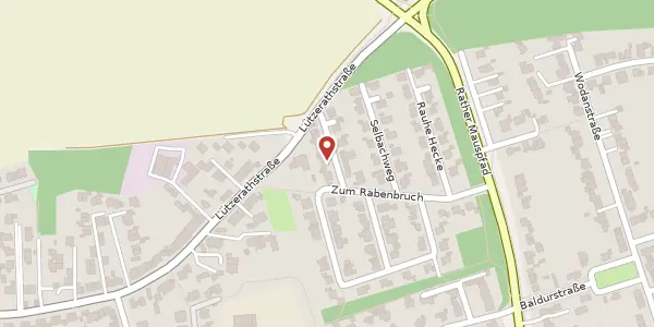 Karte der Umgebung von Wichtelerbruch 5, 51107 Köln