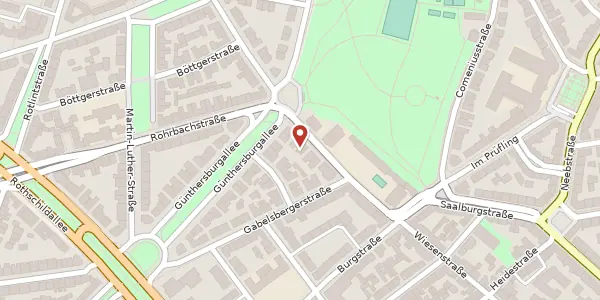 Karte der Umgebung von Hartmann-Ibach-Str. 69, 60389 Frankfurt