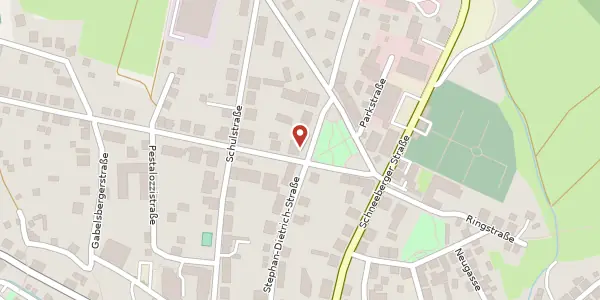 Karte der Umgebung von Platz des Friedens 11, 08309 Eibenstock
