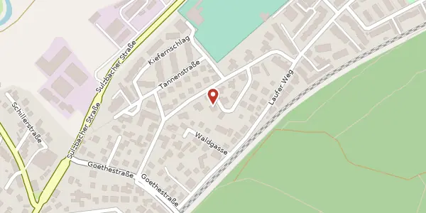 Karte der Umgebung von Ginsterweg 4, 90552 Röthenbach